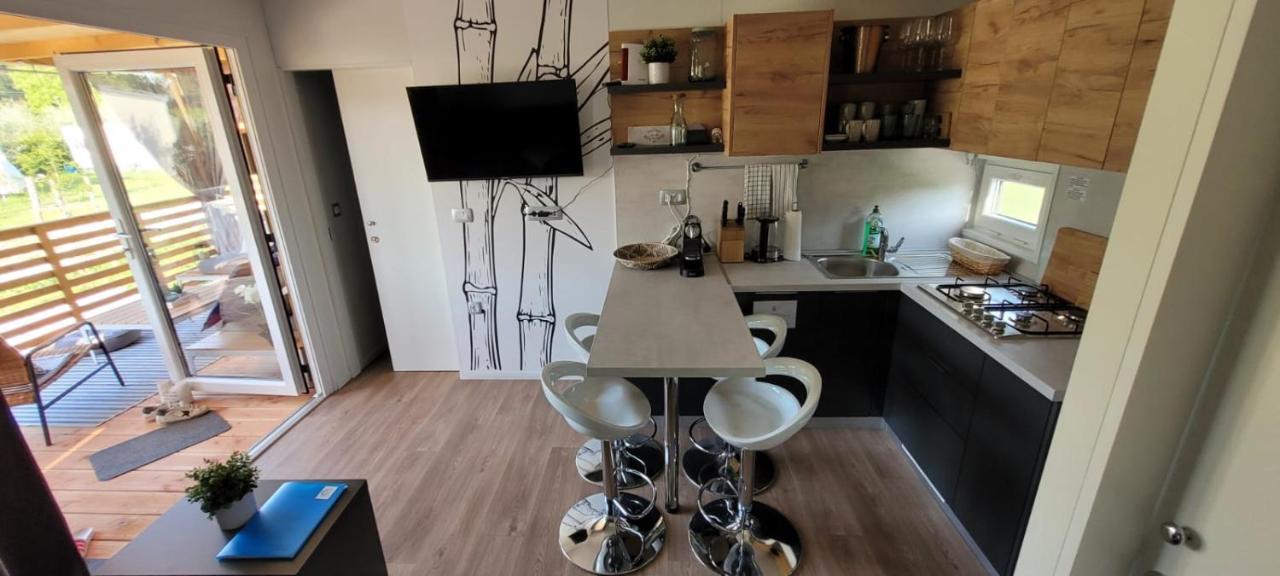 Mobilehome Elena Premium With Pool, Istria Banjole Dış mekan fotoğraf